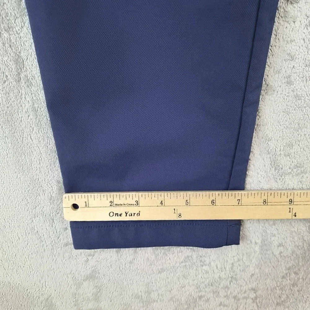 Banana Republic Golf Pants Mens 32x30 Blue Performance Stretch Chino Lightweight